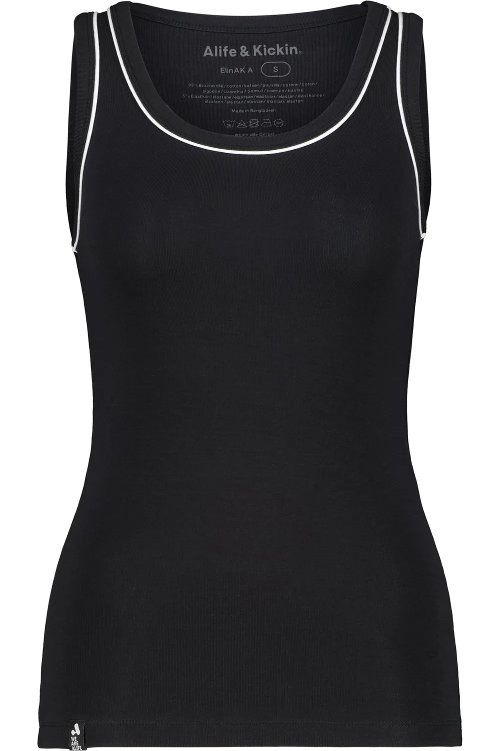 Alife & Kickin ElinAK A Top Damen Schwarz