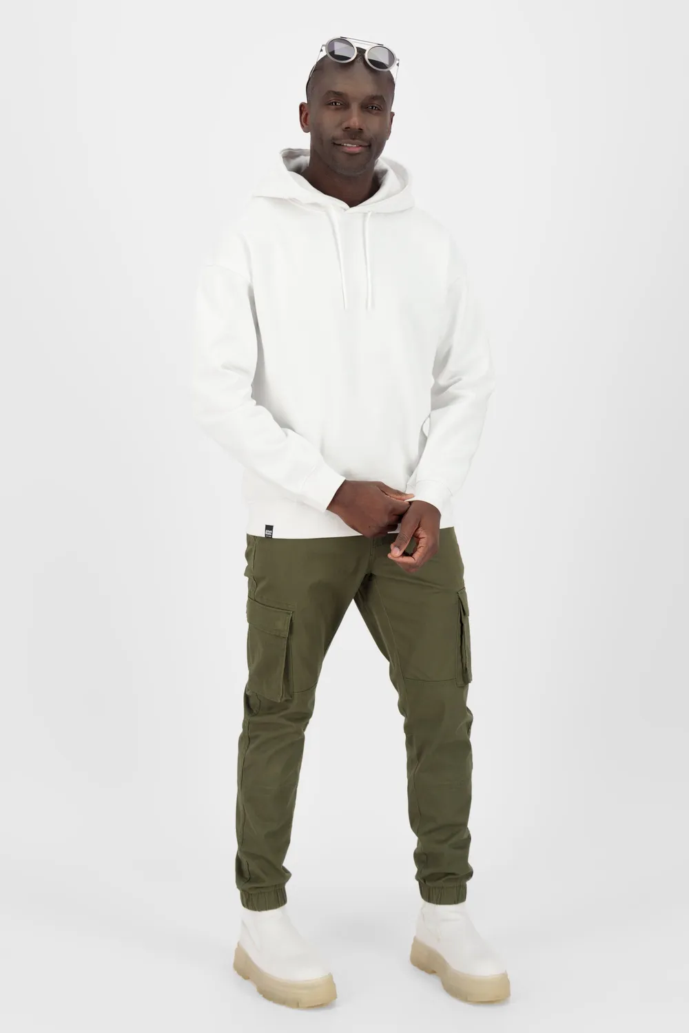 Alife & Kickin BelaAK A Hoodie weiß Herren Sweat