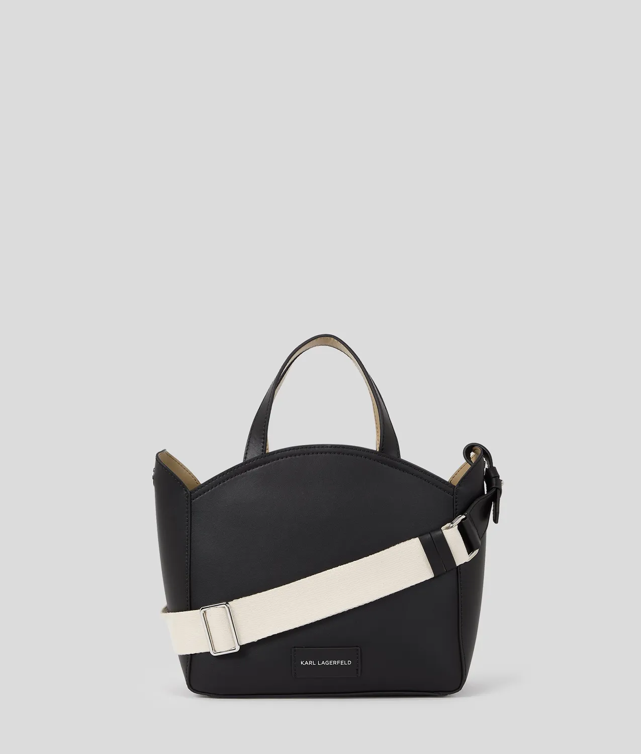 Karl Lagerfeld K/Circle Tote klein Leder gelocht