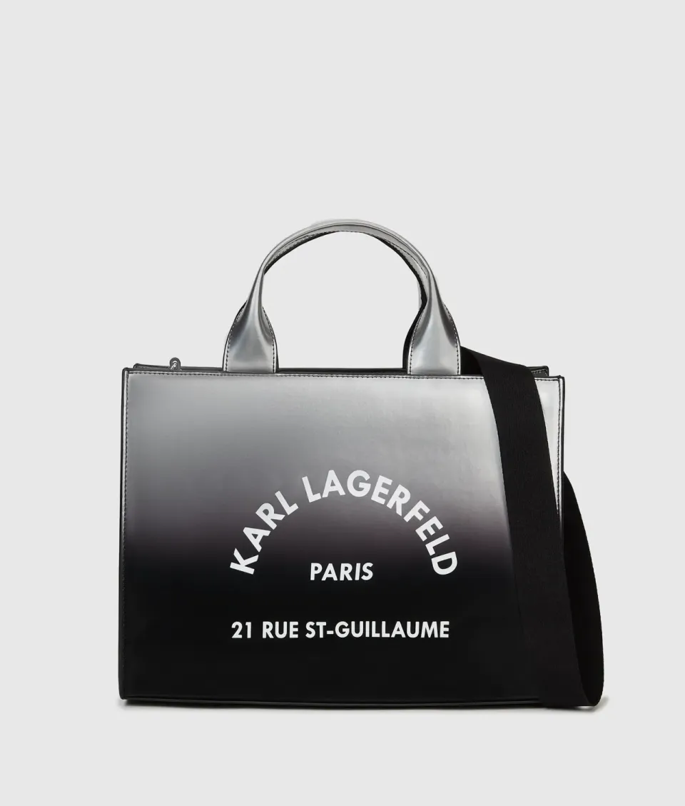 Karl Lagerfeld Rue St-Guillaume Tote degradé glänzend