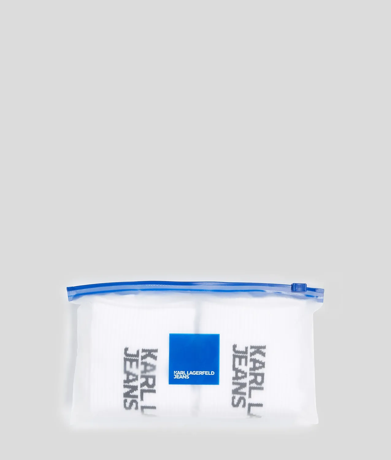 Karl Lagerfeld Jeans Logo Socken 2er-Pack Ripp