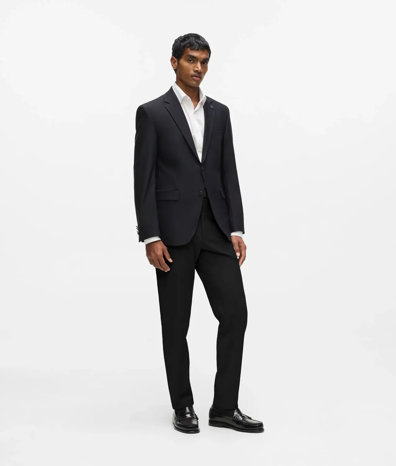 Karl Lagerfeld Monogram Blazer Herren einreihig Gr. 36-48