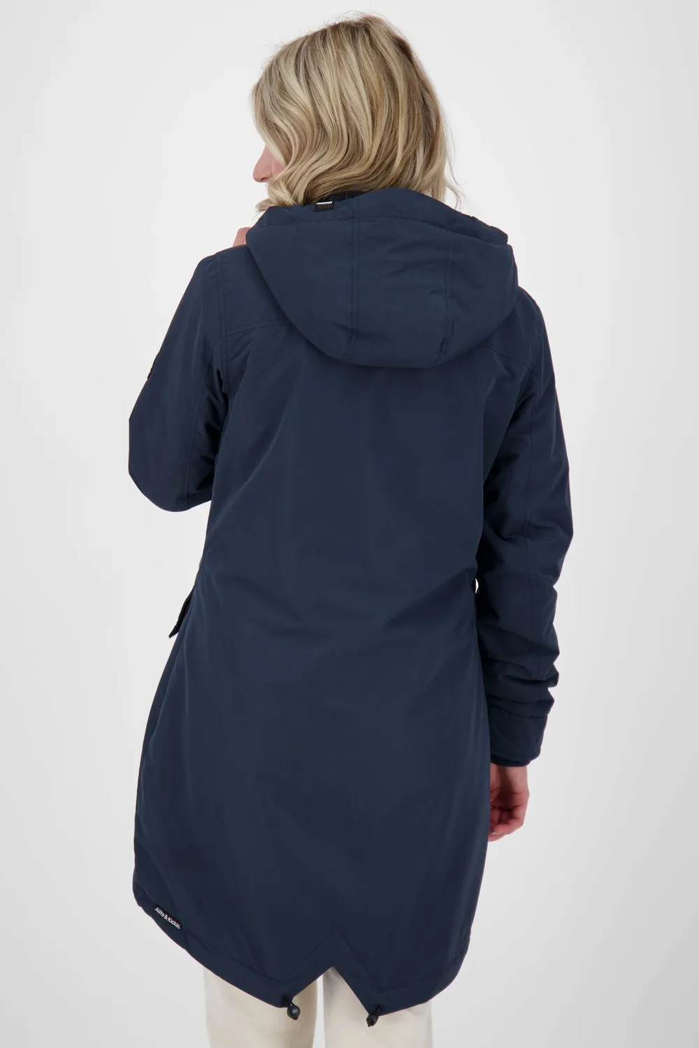 Alife & Kickin CharlotteAK A Coat Winterjacke Dunkelblau Teddyfutter