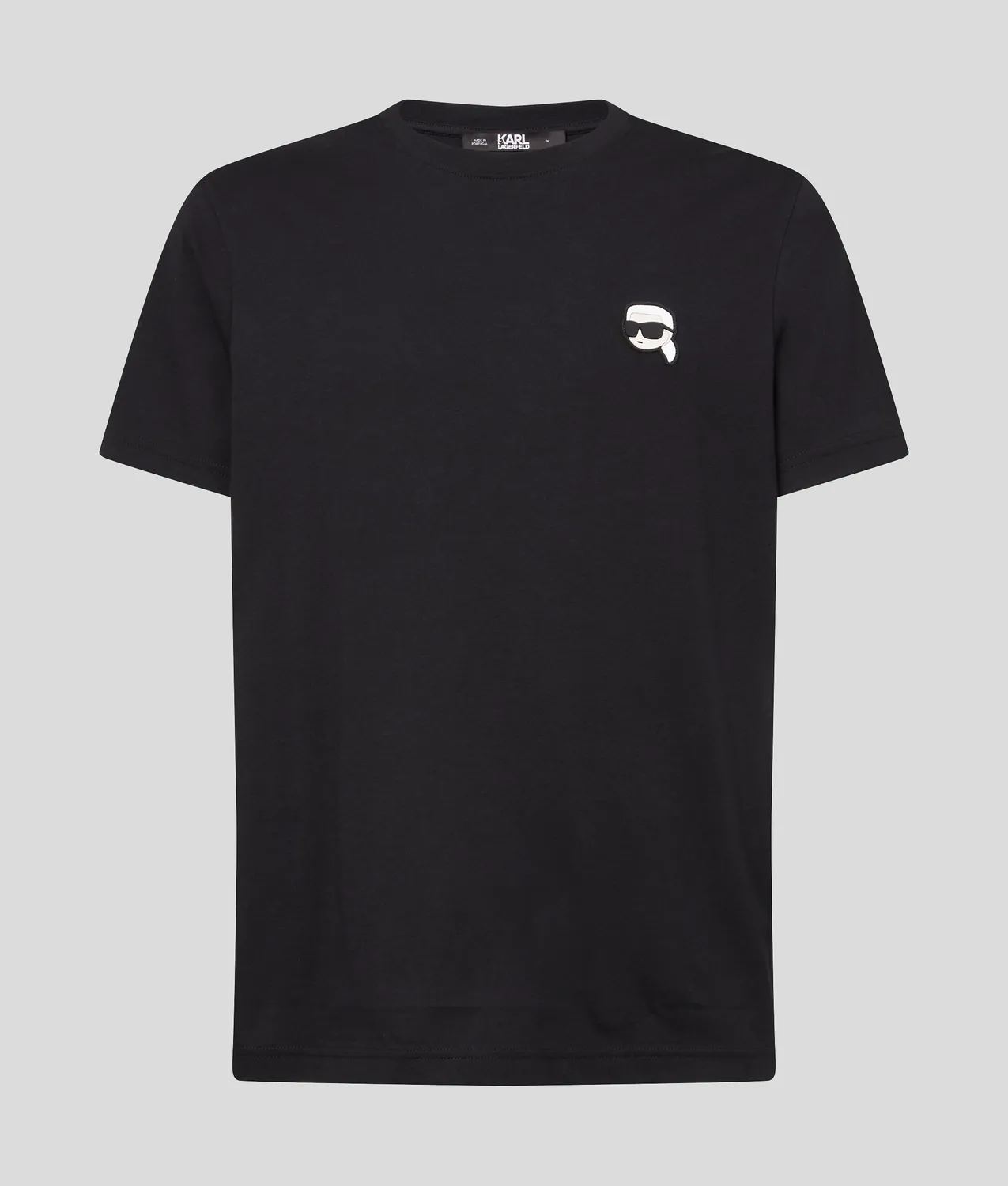 Karl Lagerfeld Ikon T-Shirt Baumwolle Patch Unisex