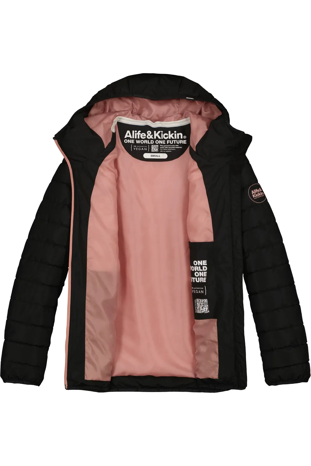 Alife & Kickin RabeaAK A Jacke Schwarz wattiert