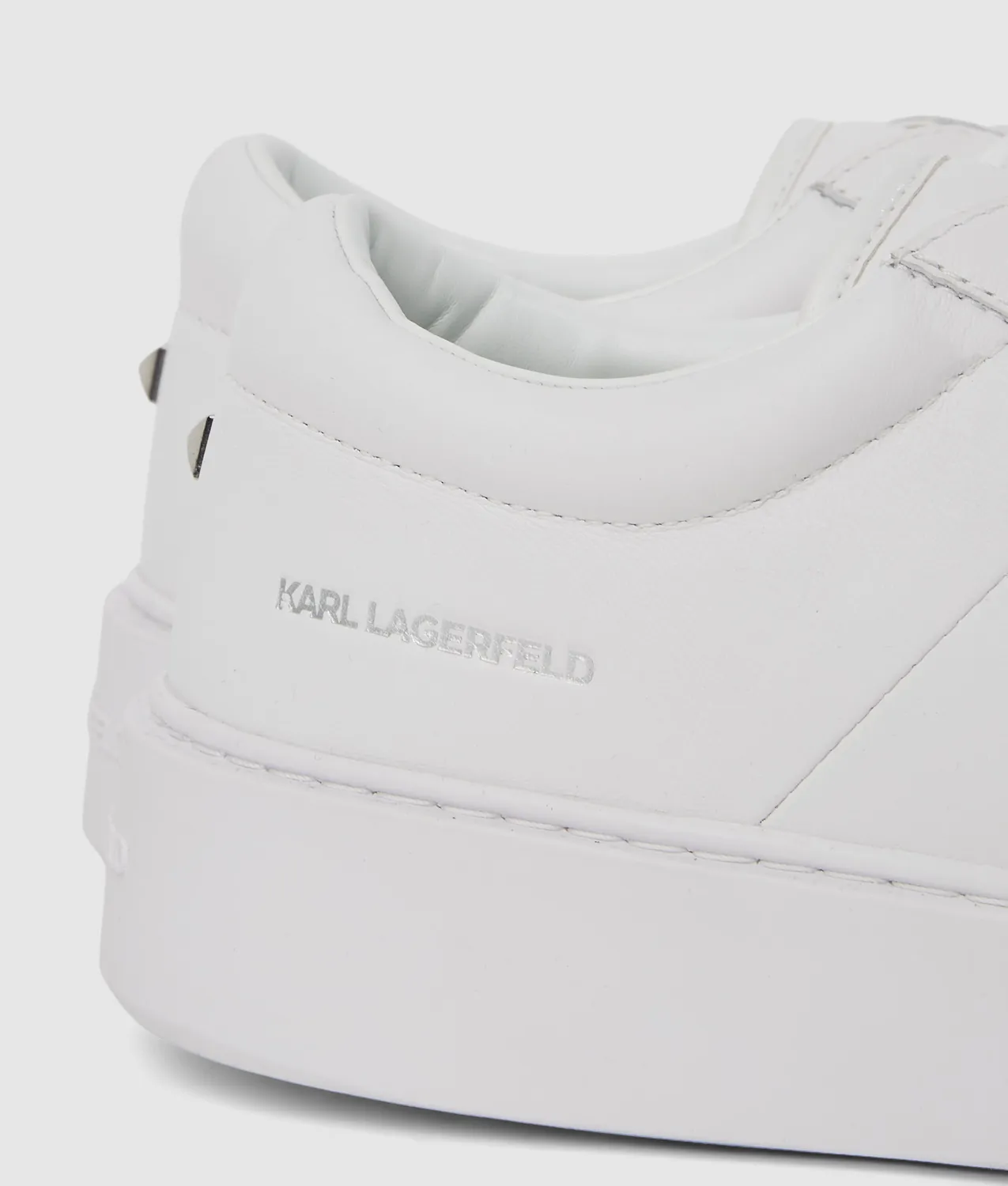 Karl Lagerfeld Flint II Sneaker Leder Gr. 10 schwarz
