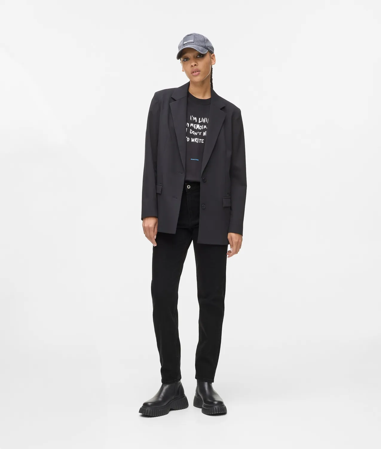 Karl Lagerfeld Jeans Mom Jeans High-Rise Jeans stonewashed