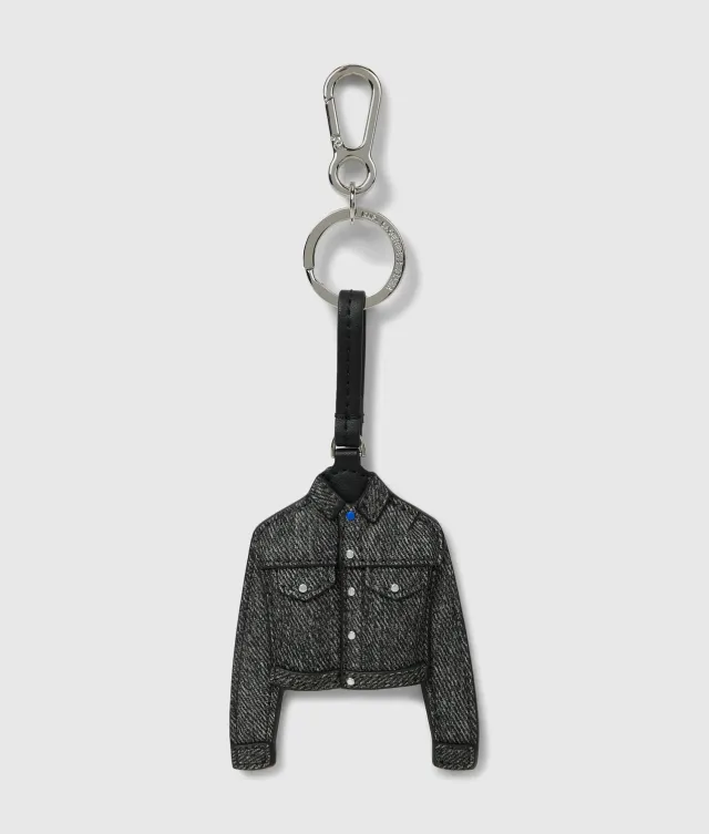 Karl Lagerfeld KL Jeans Jacke Schlüsselanhänger Denim