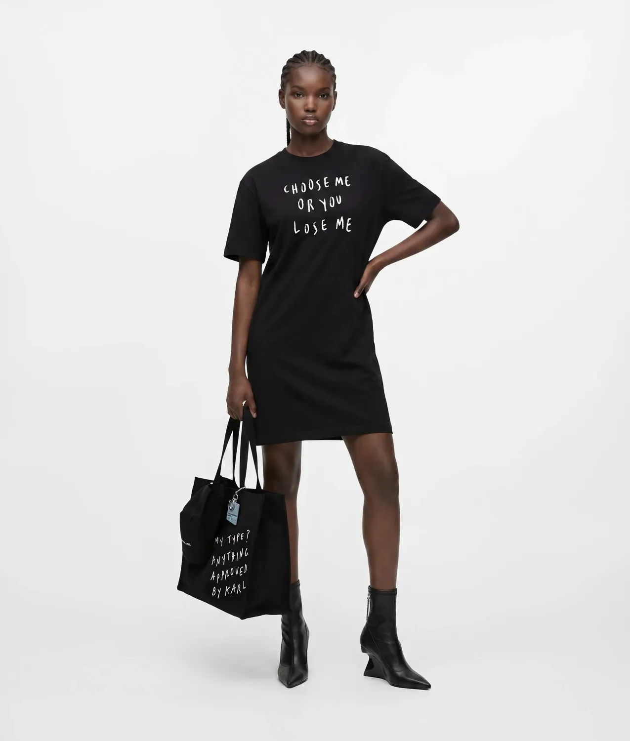 Karl Lagerfeld KL Jeans Pietro Terzini T-Shirtkleid Print