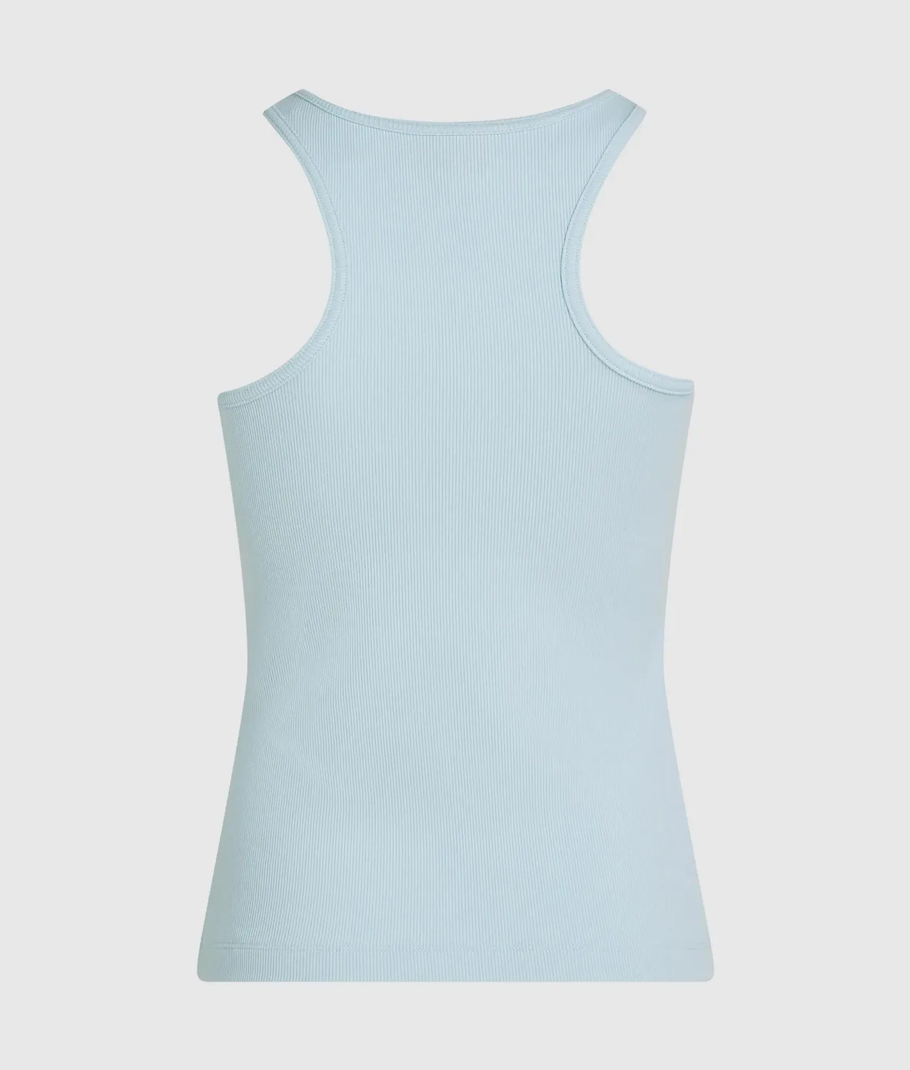 Karl Lagerfeld Ribbed Logo Tanktop Damen Rippstrick