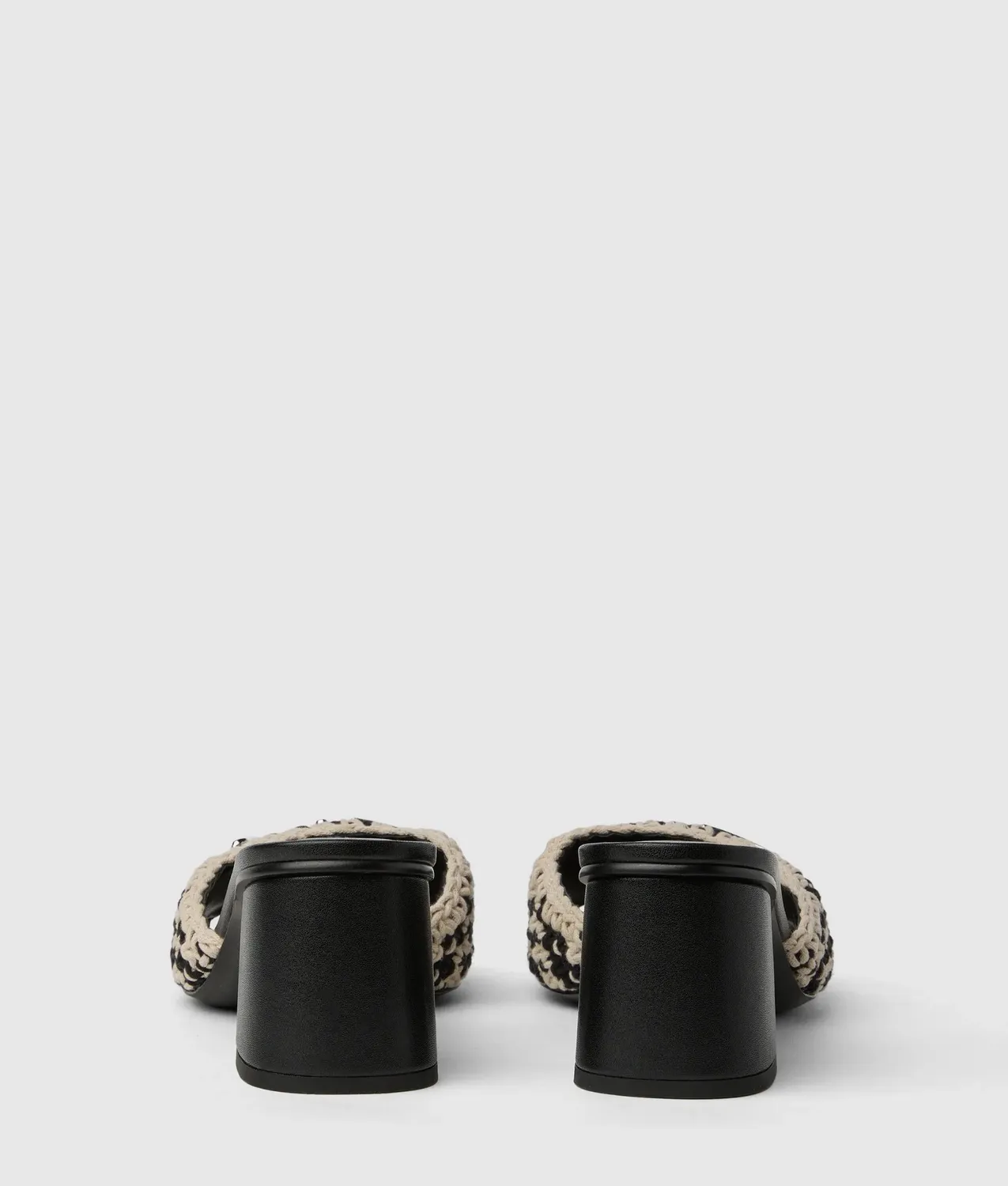 Karl Lagerfeld Plaza II Sandalen Häkel Blockabsatz Gr.4-10