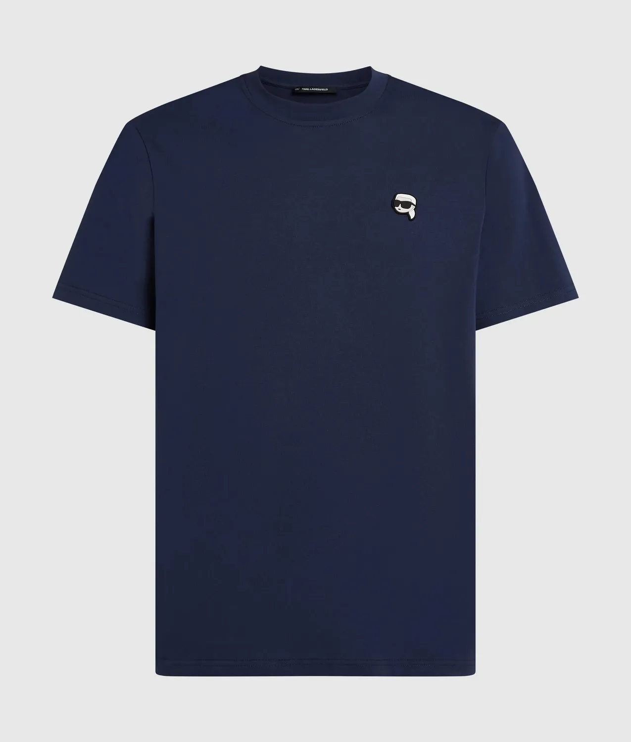 Karl Lagerfeld Ikon T-Shirt Patch Baumwolle