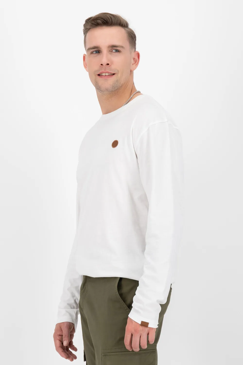 Alife & Kickin AlexAK A Longsleeve Weiß Herren Jersey