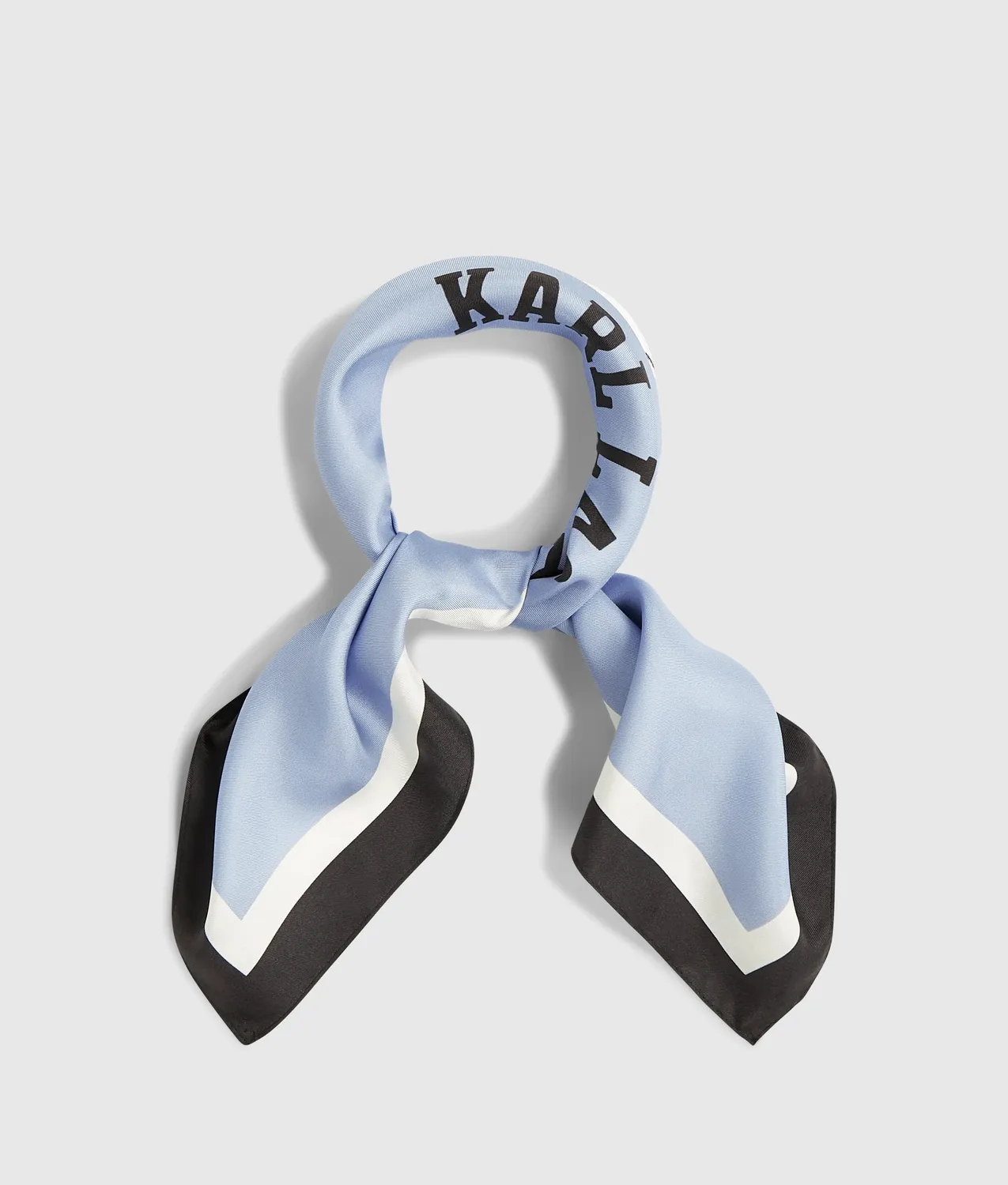 Karl Lagerfeld Ikon Choupette Silk Scarf Seide Tuch
