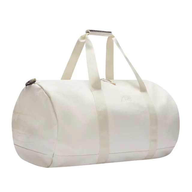 Corteiz Island Duffle Bag Creme Canvas Reisetasche