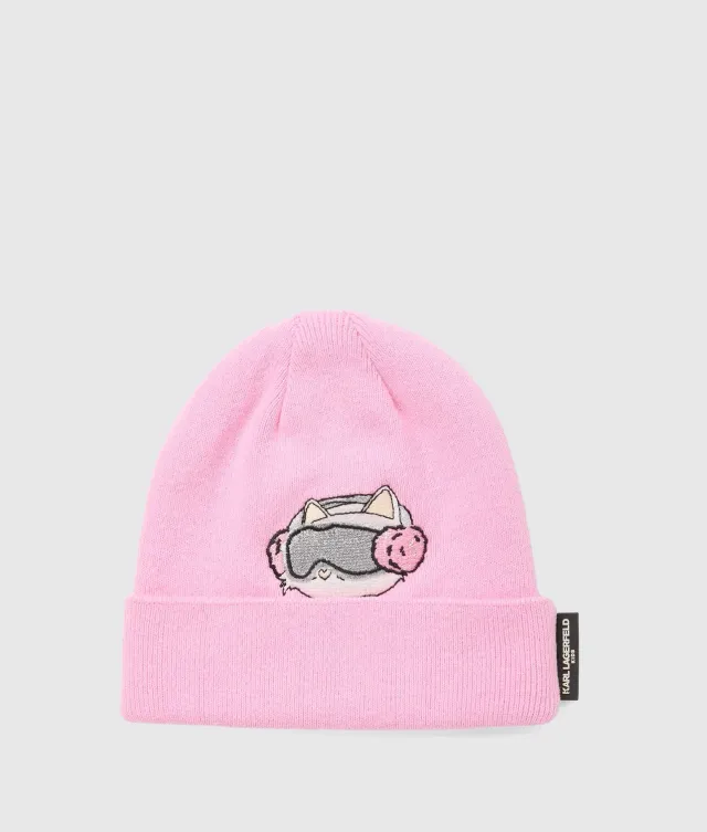 Karl Lagerfeld Ikon Choupette Babymütze Baumwolle