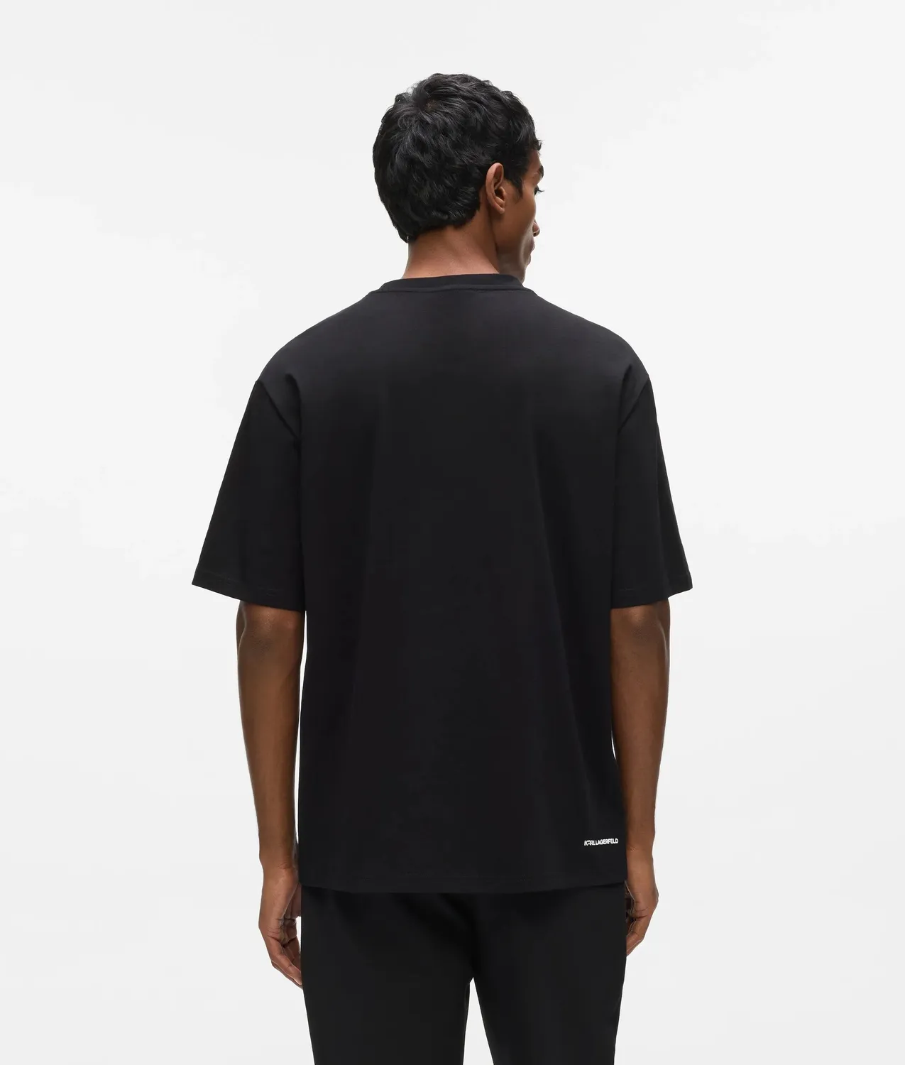 Karl Lagerfeld Ikon Karl T-Shirt Bio-Baumwolle