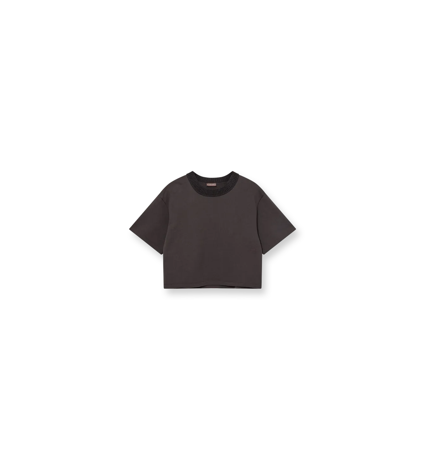 Mos Mosh MMHAim Perfect T-Shirt Dunkelgrau 3/4-Arm