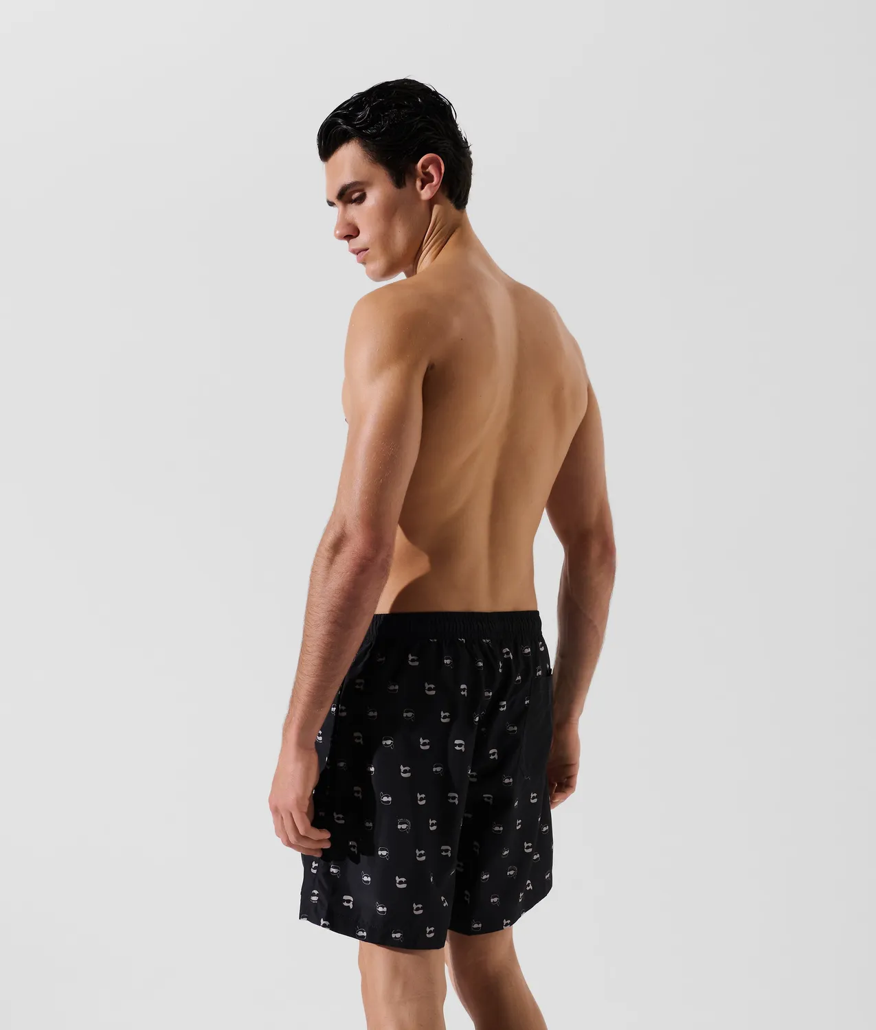 Karl Lagerfeld Ikon Boardshorts Badehose Print XS-XL