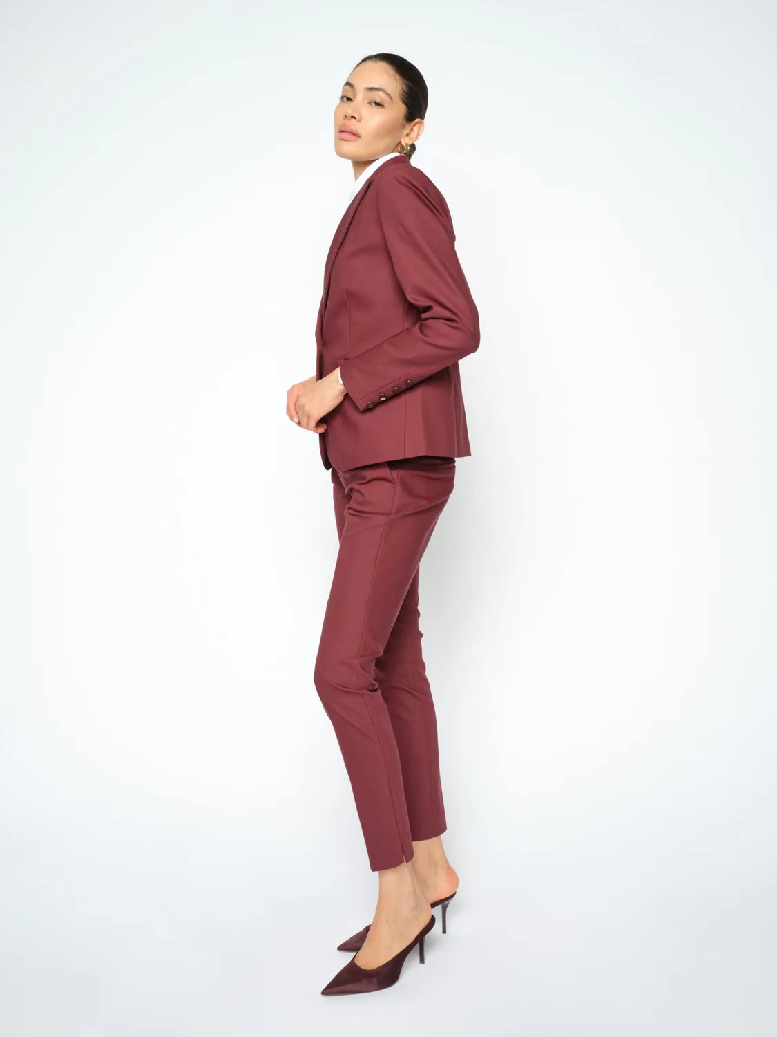 Mos Mosh MMAbbey Night Pant Hose Schwarz 38 regular