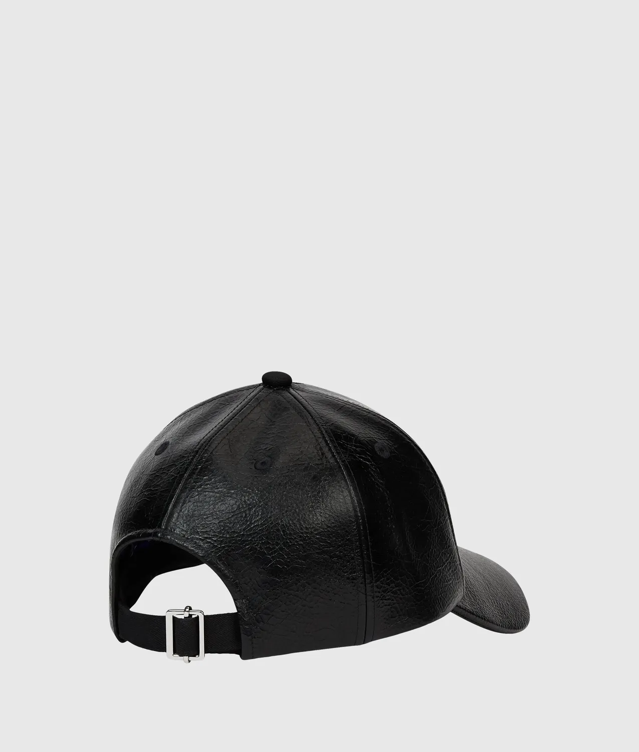 Karl Lagerfeld KL Jeans Cap One Size Kunstleder Cracked-Optik