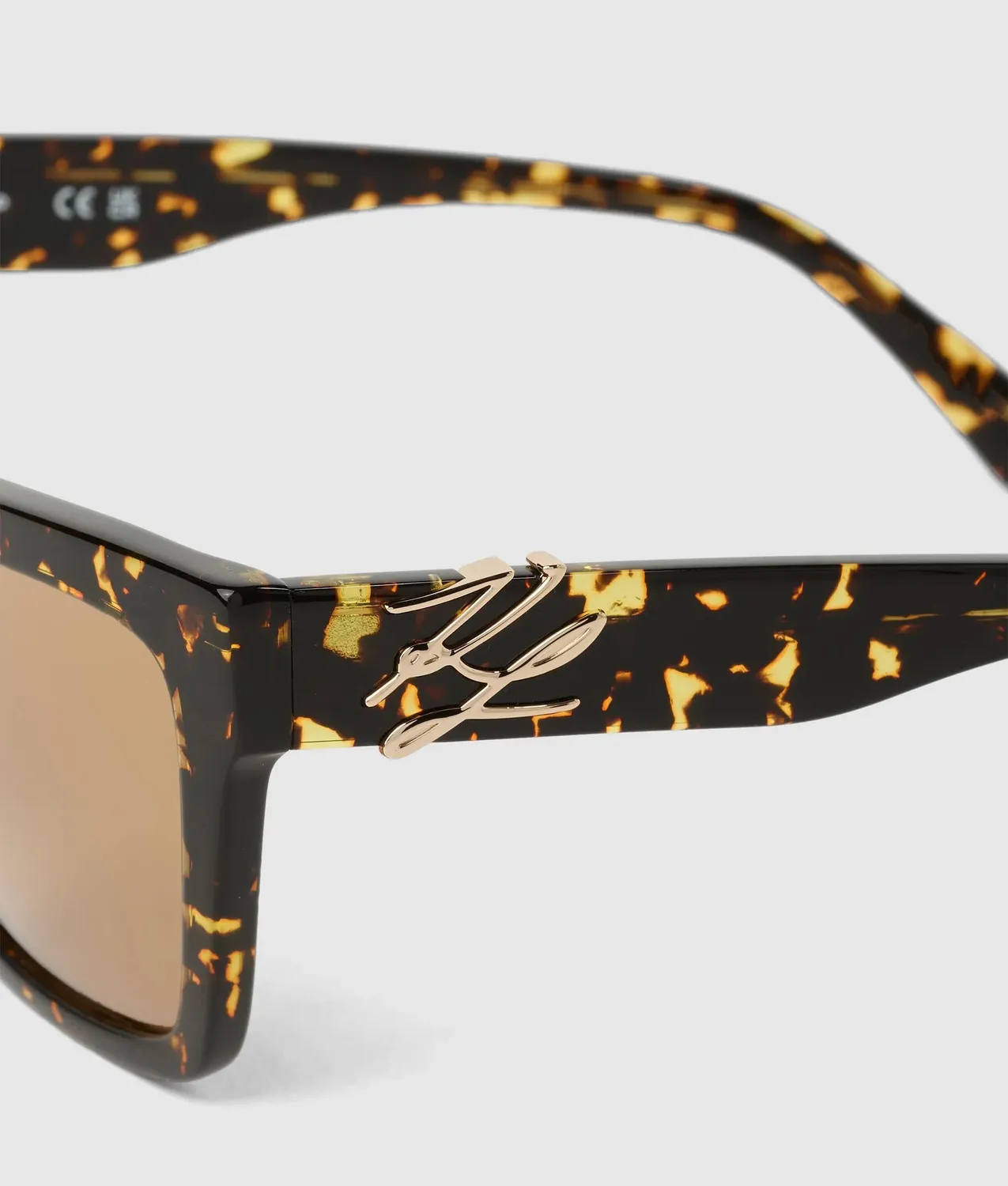 Karl Lagerfeld Autograph Cat Eye Sonnenbrille One Size chunky