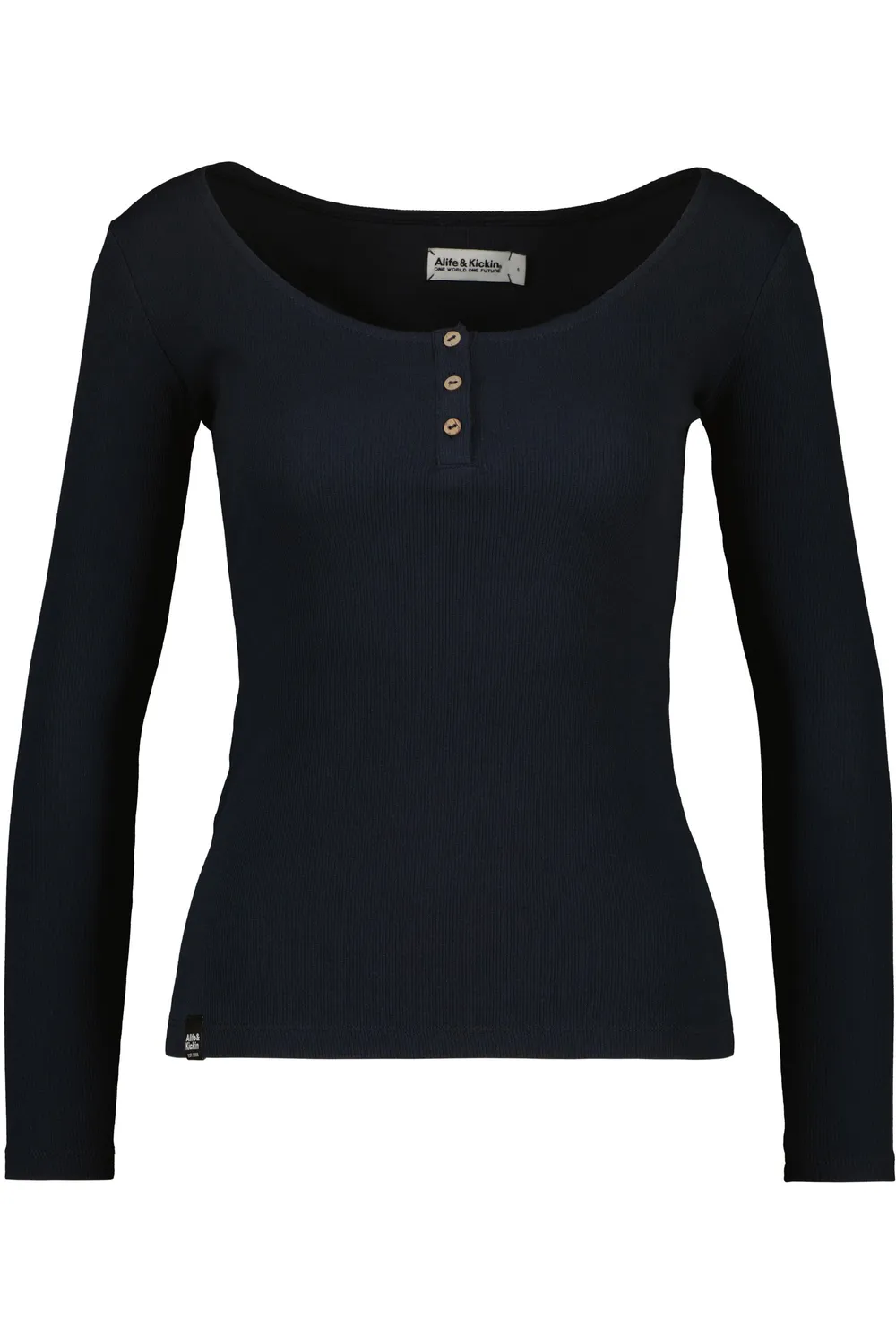 Alife & Kickin MaritAK A Longsleeve Damen Dunkelblau