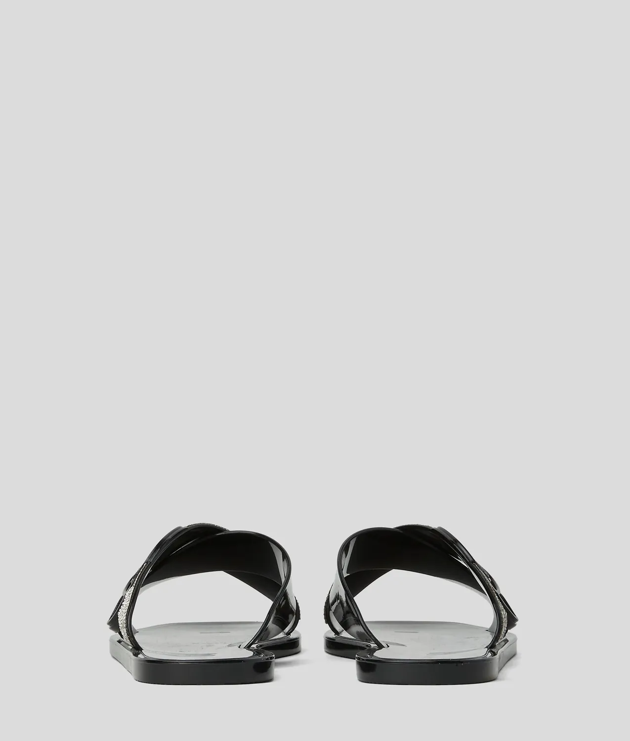 Karl Lagerfeld Ikon NFT Jelly Sandale Strass Gr. 4-10