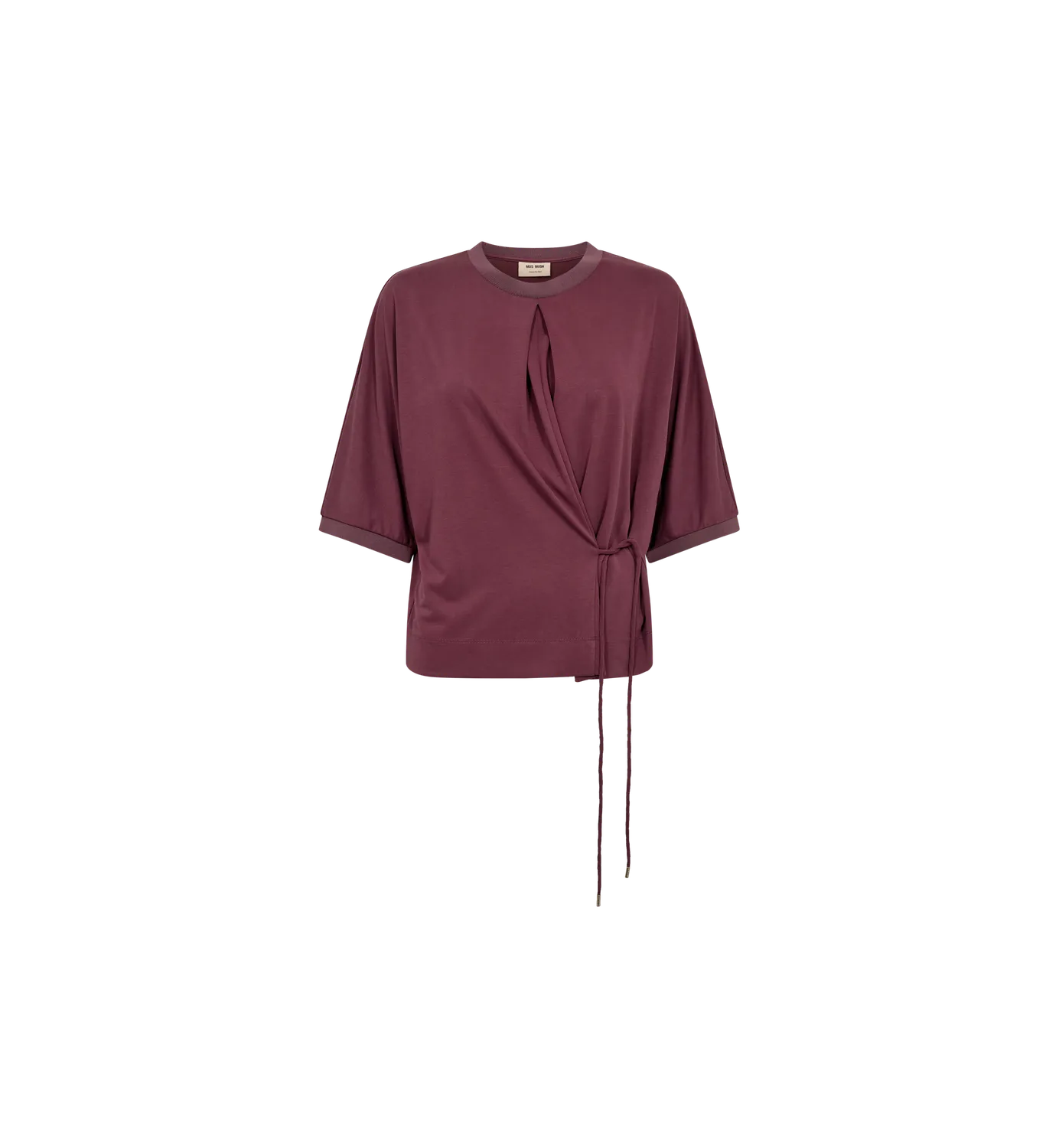 Mos Mosh MMJuana O-Neck T-Shirt Port Royale Wickeloptik
