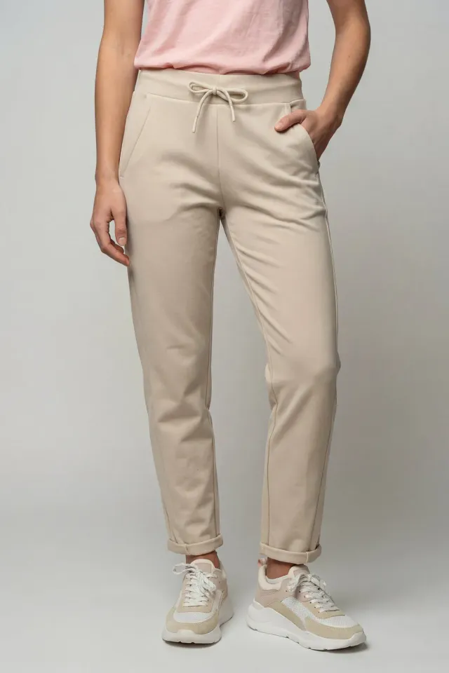 Alife & Kickin GinetteAK A Sweathose Beige relaxed