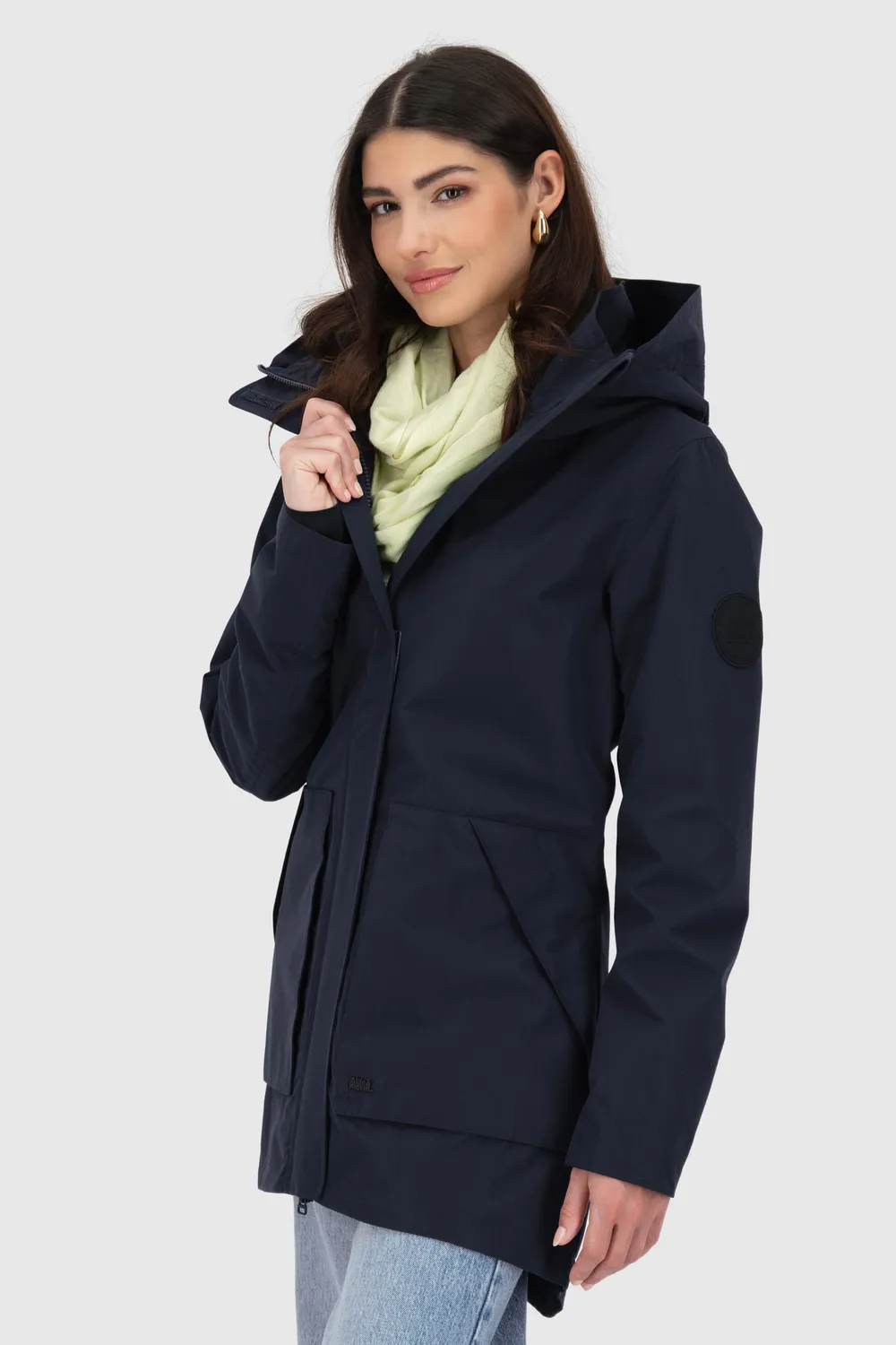 Alife & Kickin ArlettaAK A Parka Damen dunkelblau ungefüttert