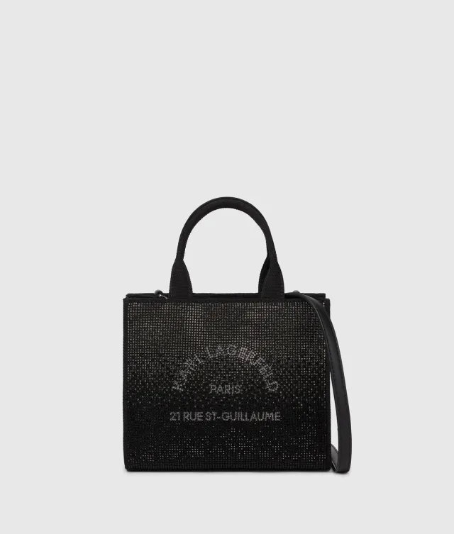Karl Lagerfeld Rue St-Guillaume Tote Mini Strass