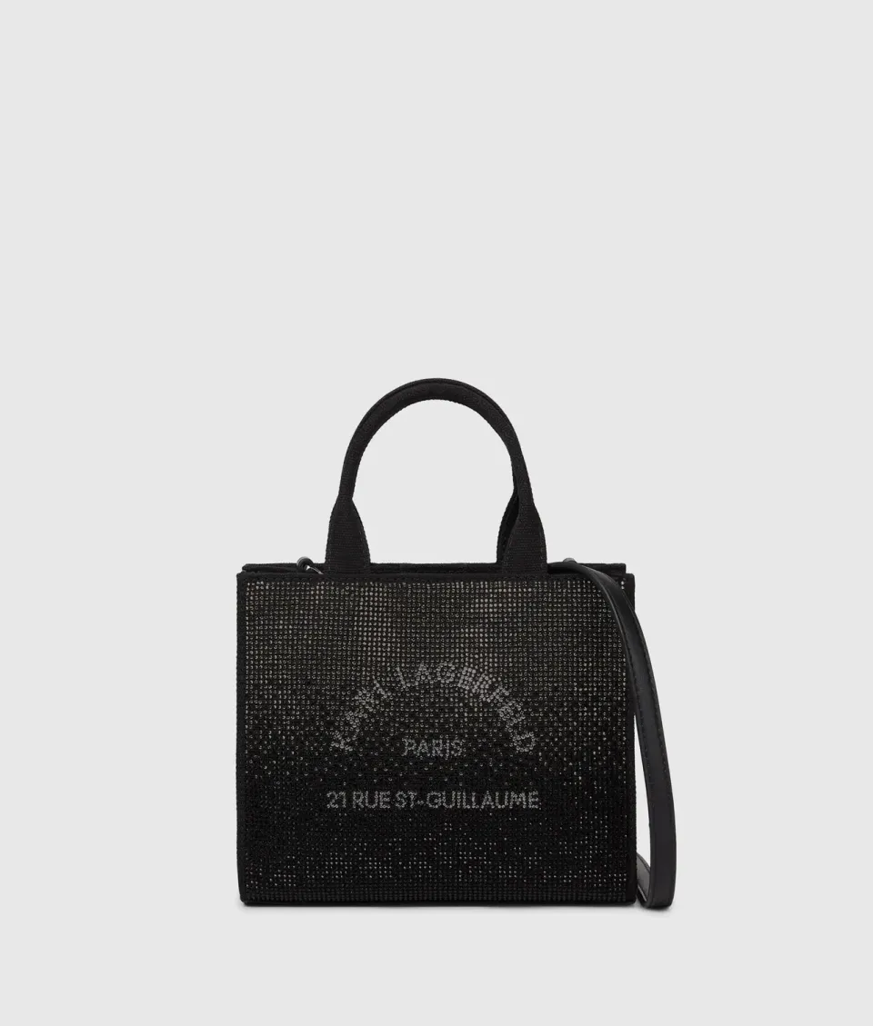 Karl Lagerfeld Rue St-Guillaume Tote Mini Strass