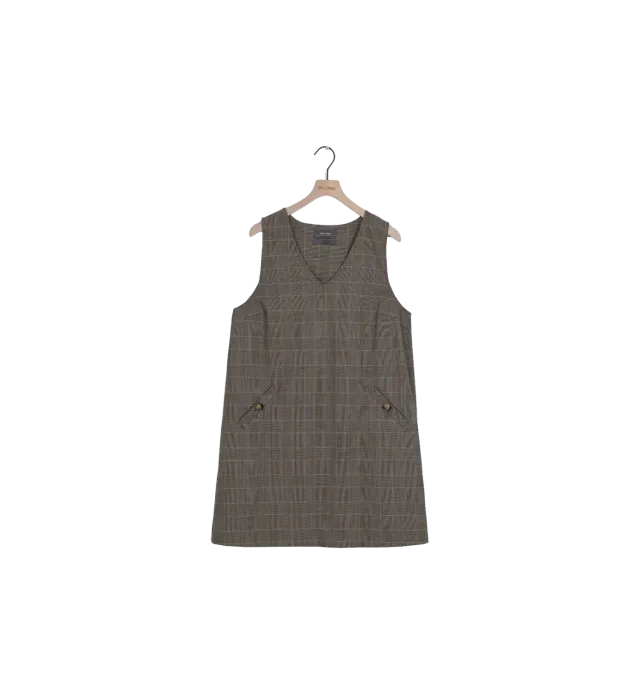 Mos Mosh MMFelice Elif Kleid Rain Drum 38 kariert