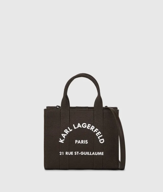 Karl Lagerfeld Rue St-Guillaume Mini Tote mit Print
