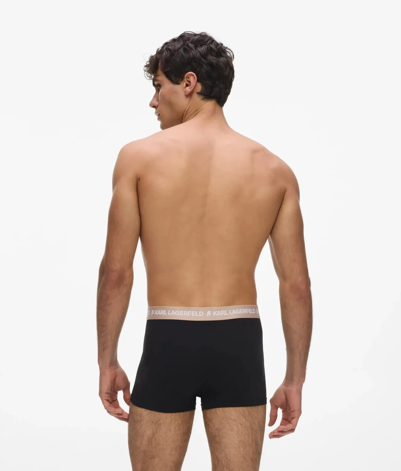 Karl Lagerfeld Logo Trunks 3-Pack Unterhosen Baumwolle