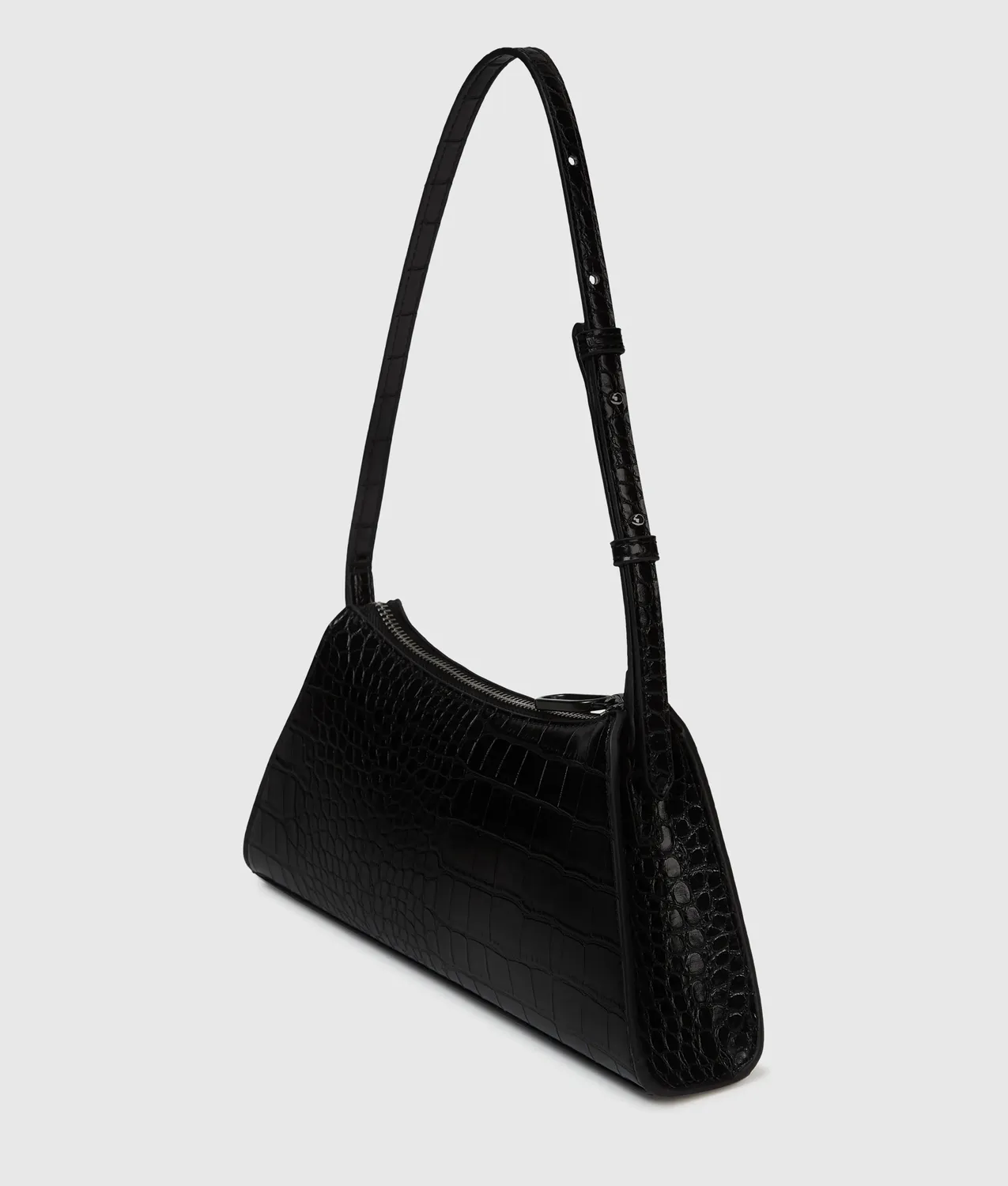 Karl Lagerfeld KL Jeans Karl Quote Schultertasche klein