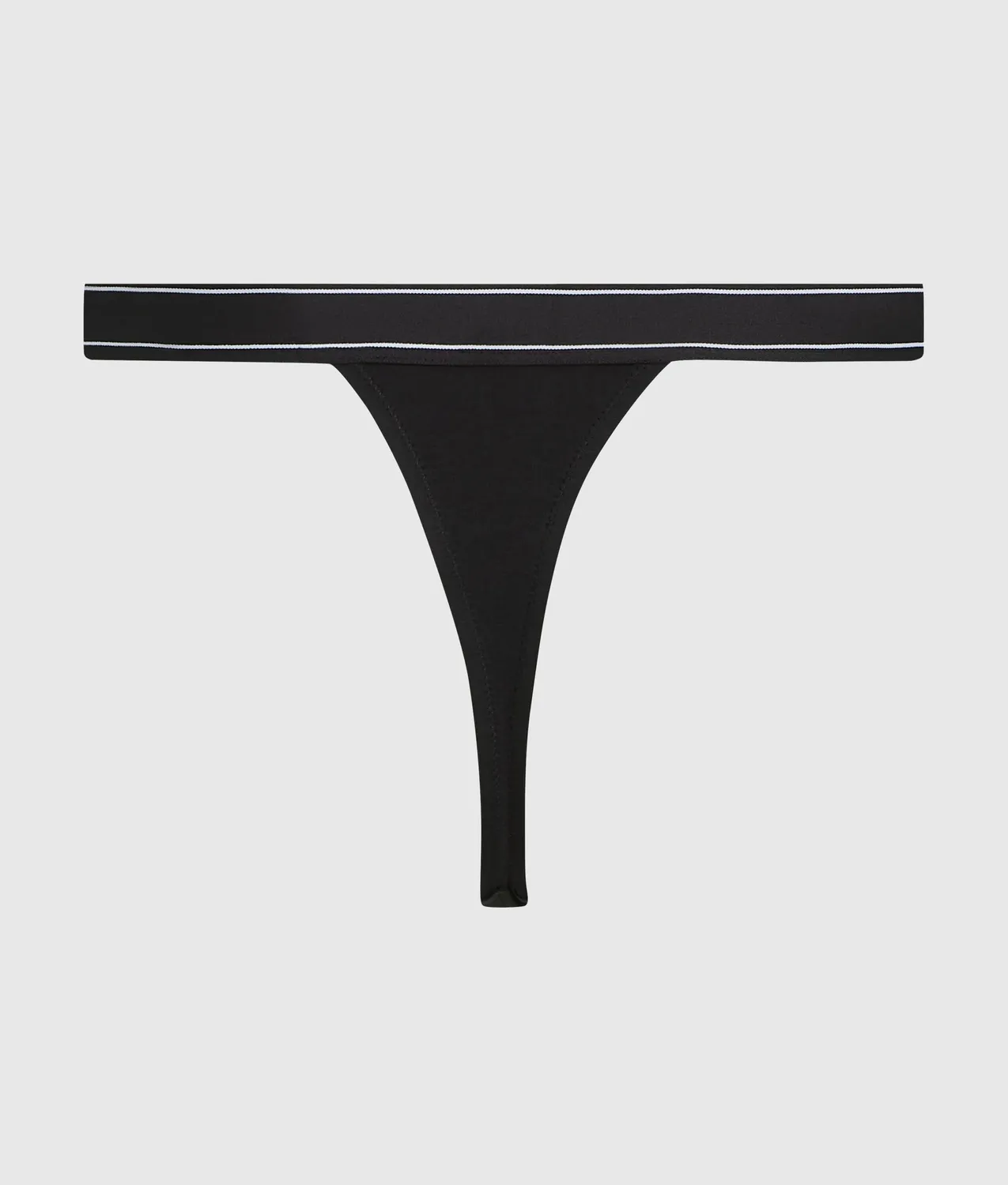 Karl Lagerfeld Stripe Thong String Bio-Baumwolle gestreift