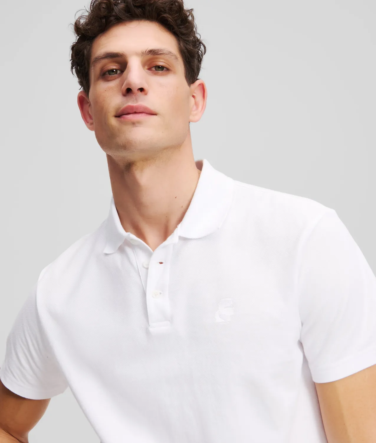 Karl Lagerfeld Ikon Kameo Polo Shirt Kurzarm