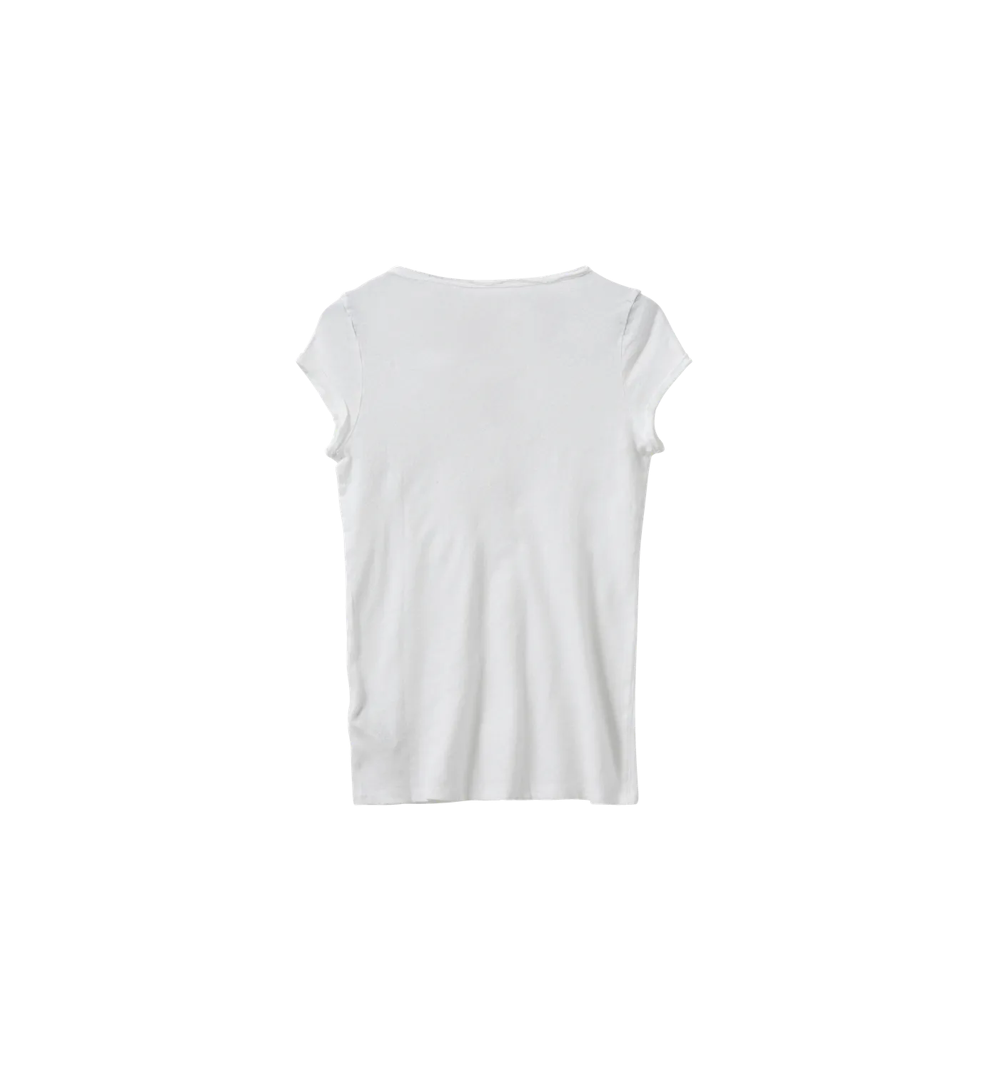 Mos Mosh MMTroy Tee T-Shirt Weiß Baumwolle Leinen