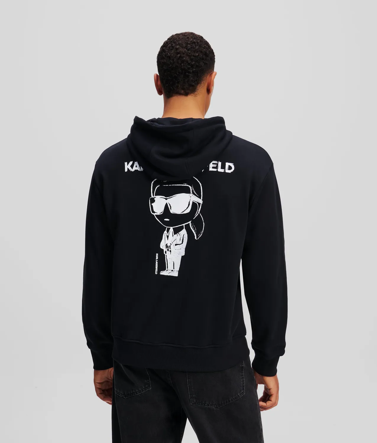 Karl Lagerfeld Ikon Hoodie Kängurutasche Herren