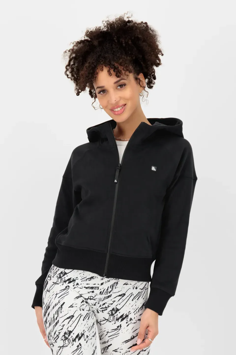 Alife & Kickin CorinaAK A Sweatjacke Schwarz Damen
