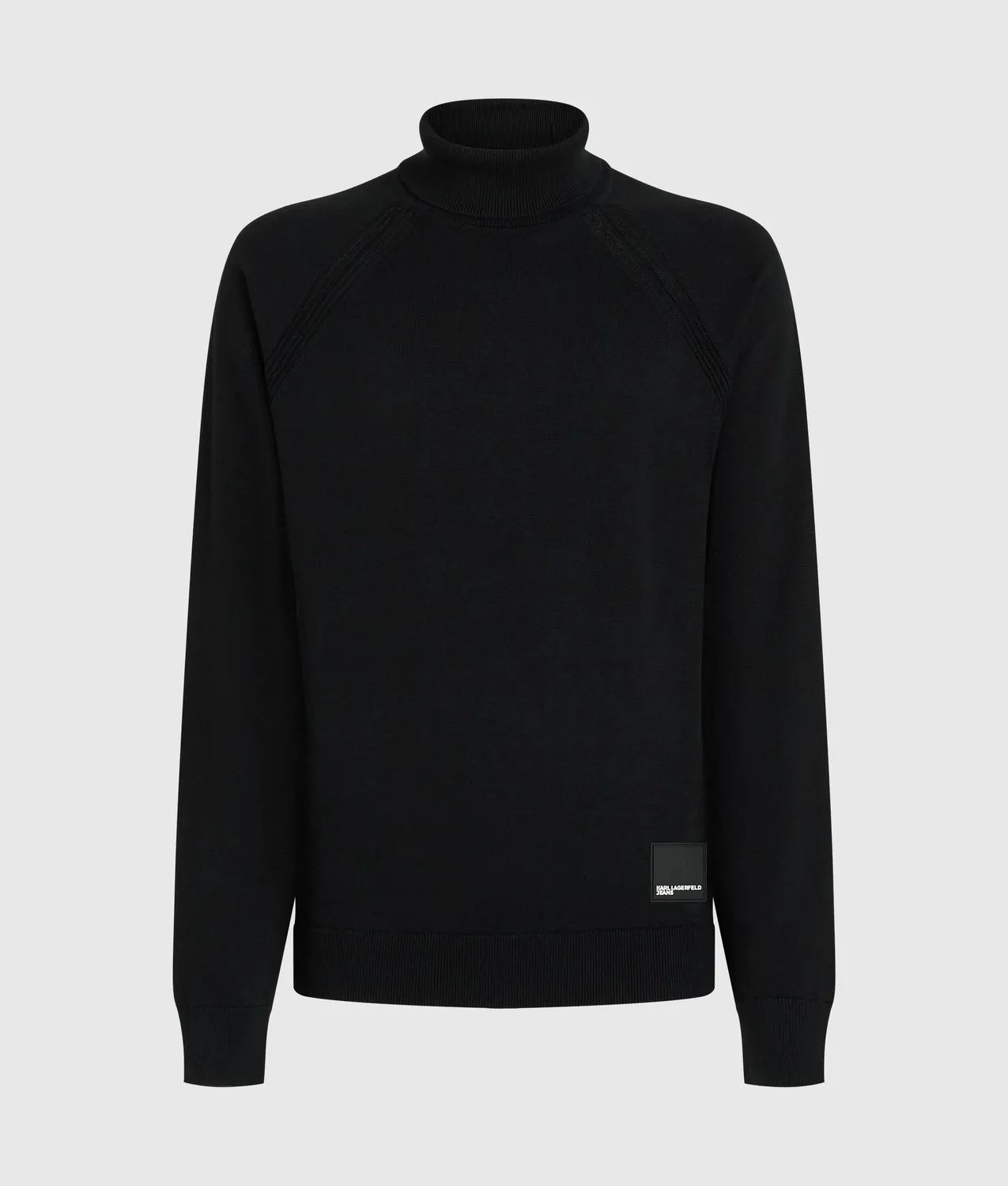 Karl Lagerfeld KL Jeans Rollkragenpullover M Leichtstrick
