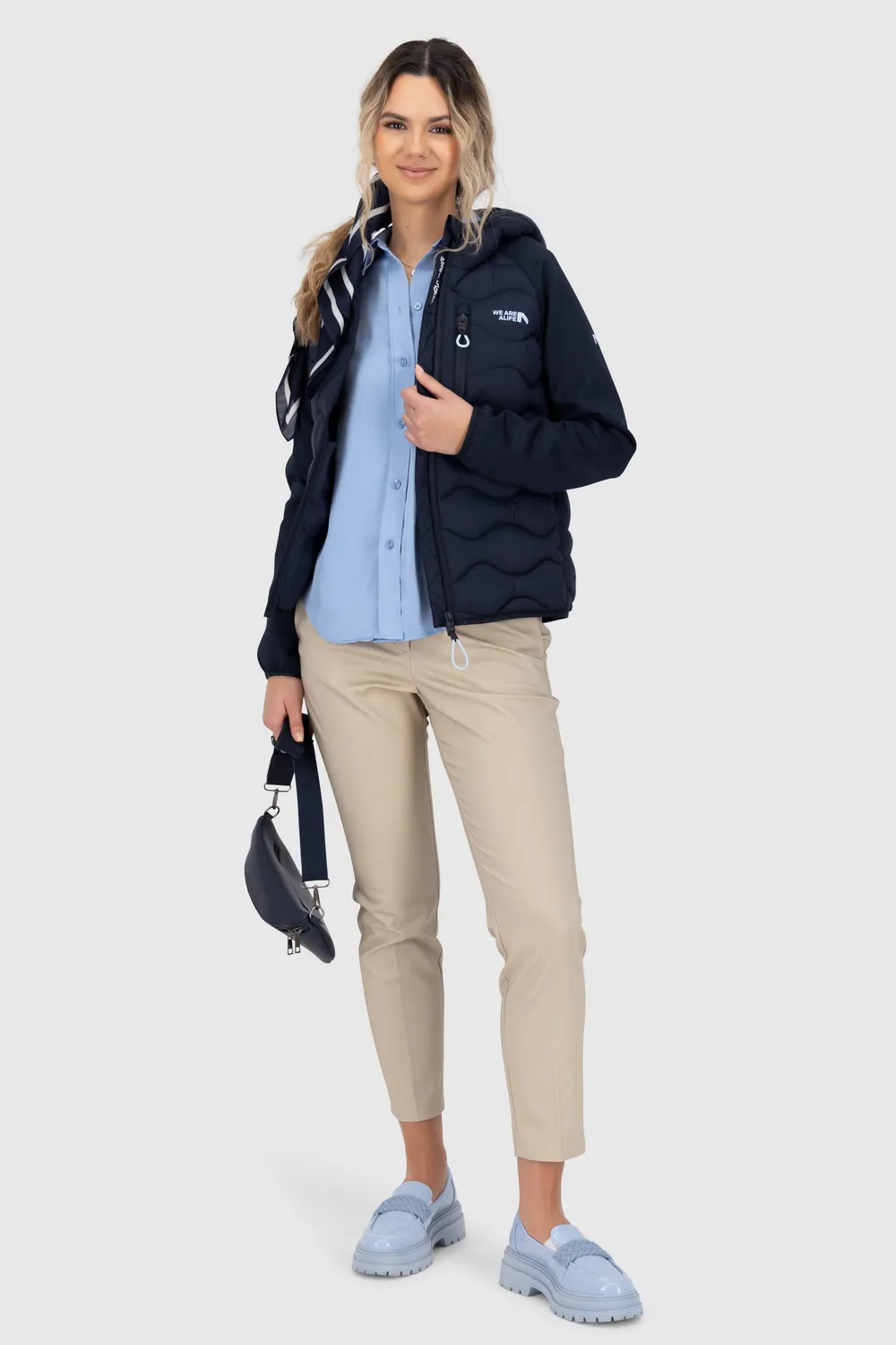 Alife & Kickin ArwenAK A Hybridjacke Dunkelblau Damen