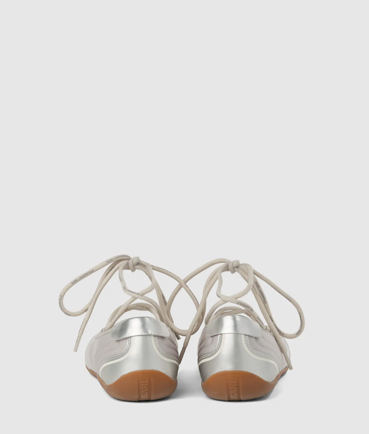Karl Lagerfeld Altia Ballerinas Damen metallic Criss-Cross