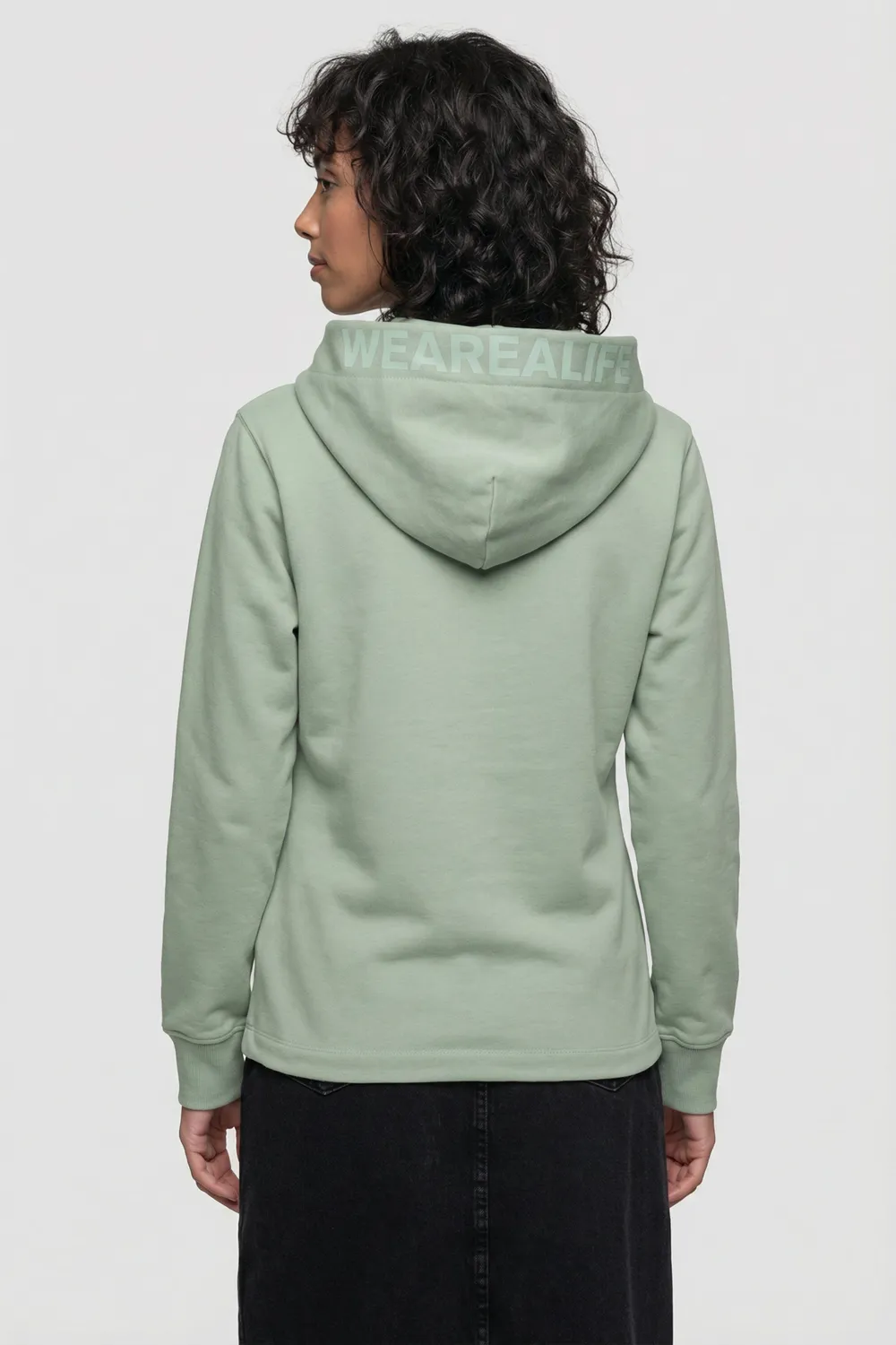 Alife & Kickin MalinAK A Hoodie Hellgrün Damen Baumwolle