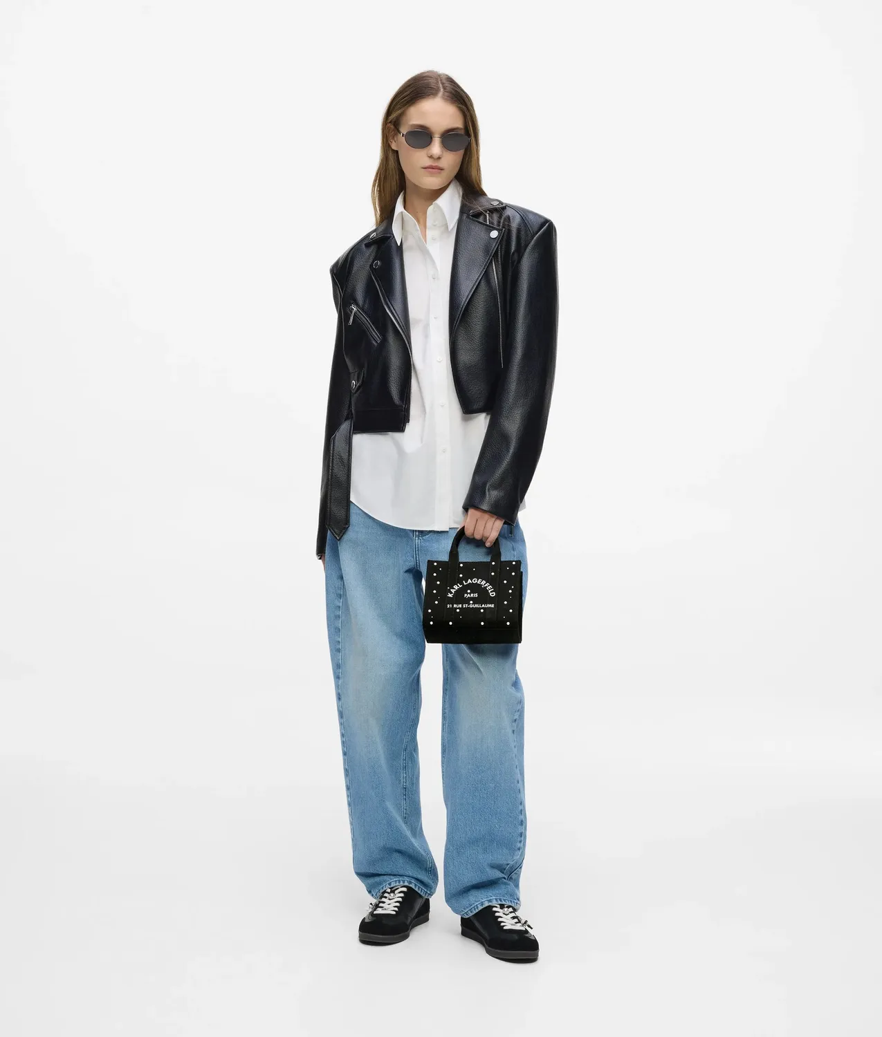 Karl Lagerfeld Rue St-Guillaume Mini Tote Perlen Damen