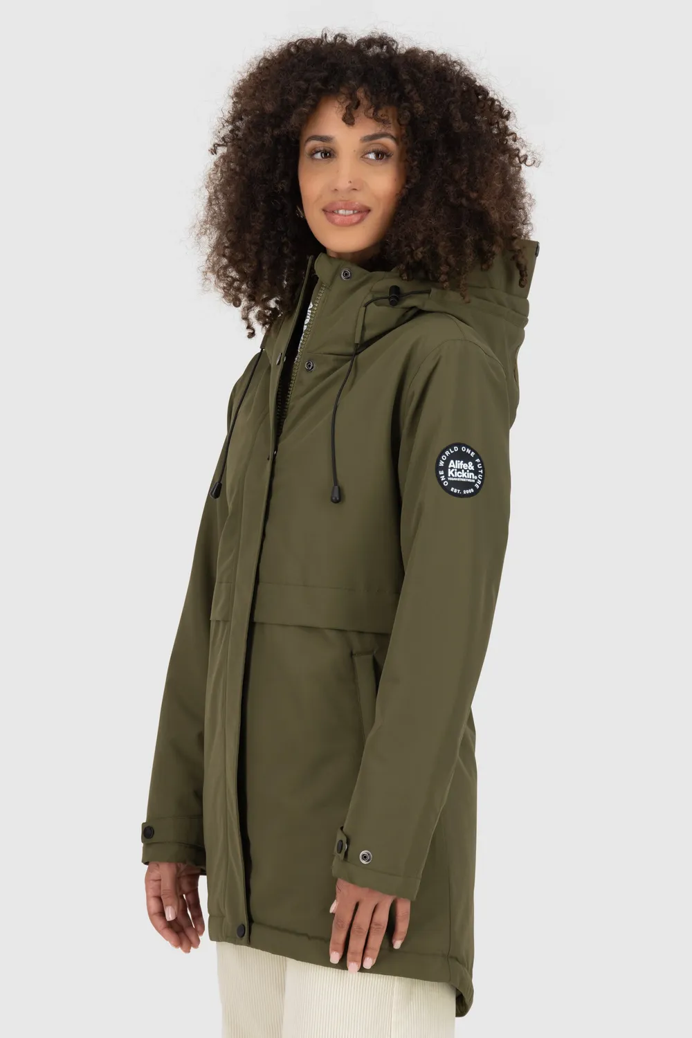 Alife & Kickin MarlyAK A Jacke Dunkelgrün Winter