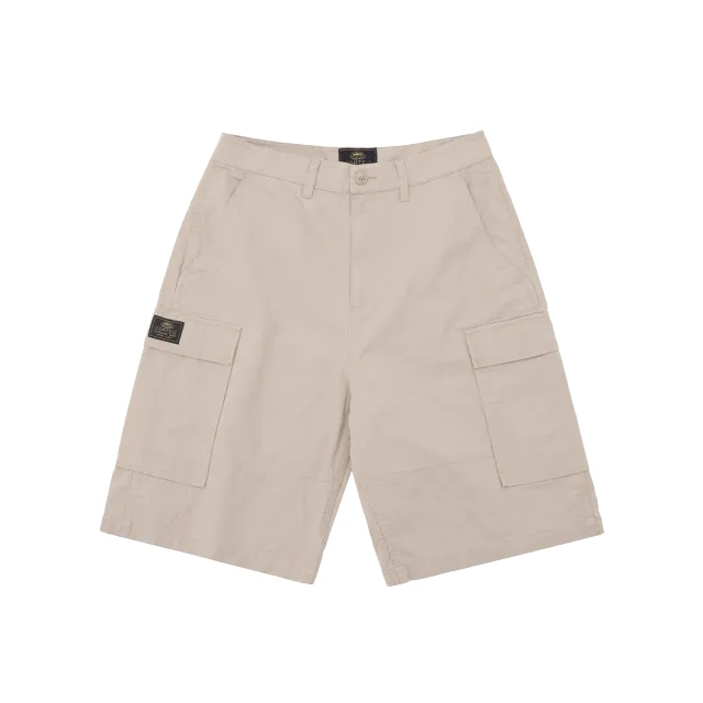 Corteiz Guerillaz Cargo Shorts Stone Ripstop relaxed