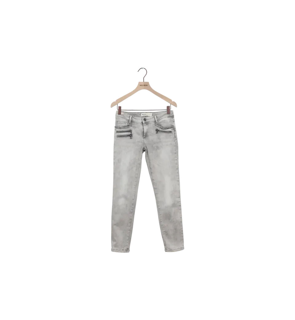 Mos Mosh ReLoved MMBerlin Zip 7/8 Hose Blau Denim Gr. 25